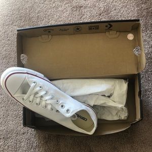 *Never Used* White Unisex Converse